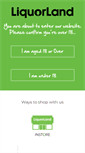 Mobile Screenshot of liquorland.co.nz